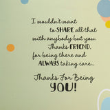 Archies 'Good Friends Know' Greeting Card, Perfume & Bracelet Set