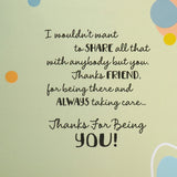 Archies 'Good Friends Know' Greeting Card, Soft Toy Keychain & Bracelet Set