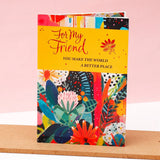 Archies 'For My Friend' Greeting Card, Perfume & Bracelet Set