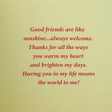 Archies 'My Friend' Greeting Card, Perfume & Bracelet Set