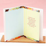 Archies Friendship Greeting Card & Brown Beaded Bracelet Set