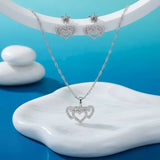 Amora Pendant with Earring Set