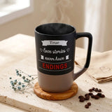 Endings Quoted Cork Base Beer Mug