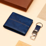 Archies Navy Blue Wallet Set With Scent Of The Ocean