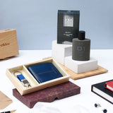 Archies Navy Blue Wallet Set With Archies 01 Men Perfume