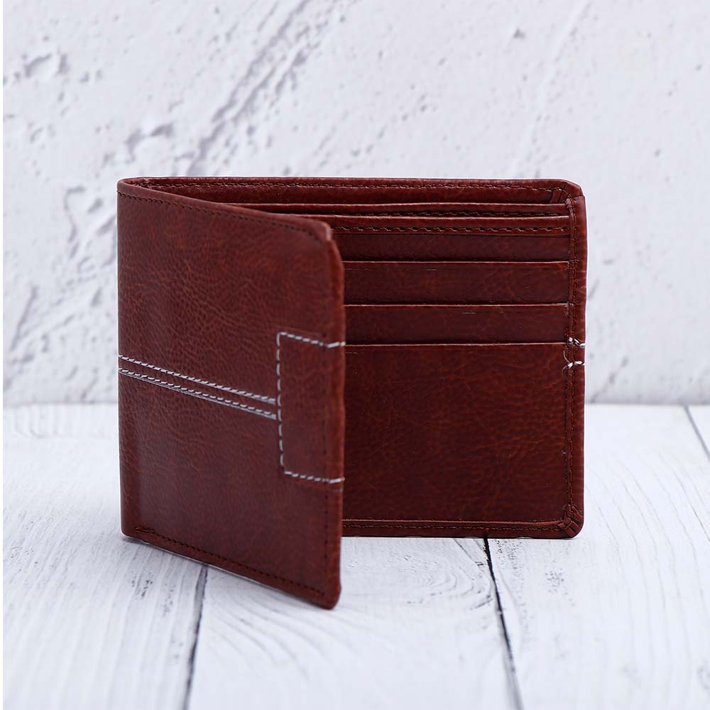 Regal Brown Wallet And Belt Gift Set