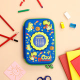 Cool Dinosaur Calculator Zipper Pencil Case