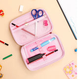 Blue Unicorn Calculator Pencil Case