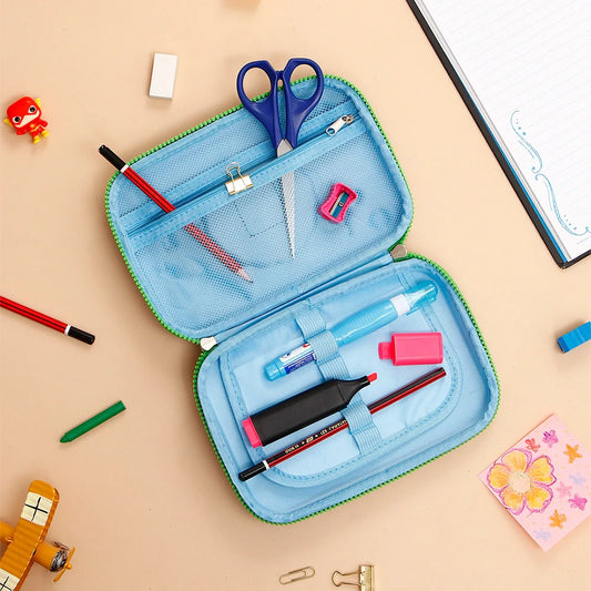 Dark Blue Space Calculator Pencil Case