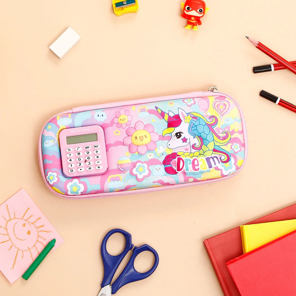 Dream Unicorn Calculator Pencil Case
