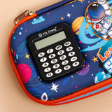 Space Astronaut Calculator Small Pencil Case