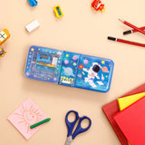 Space Explorer Astronaut Hardtop Pencil Box