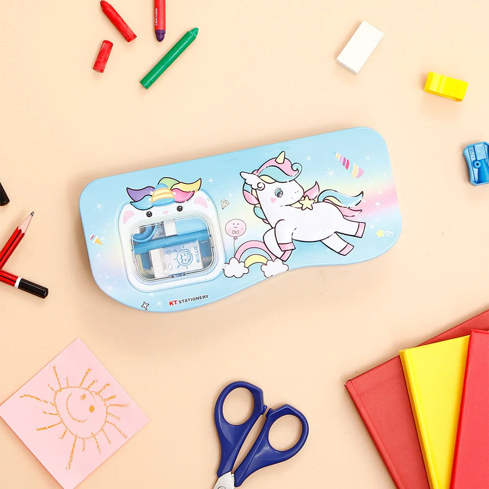 Starry Wish Unicorn Pencil Box
