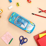 Blue Race Car Pencil Box