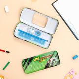 Green Race Car Pencil Box