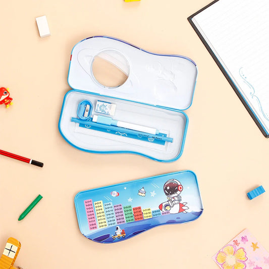 Light Blue Dream Space Pencil Box