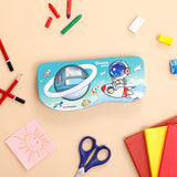 Teal Dream Space Pencil Box