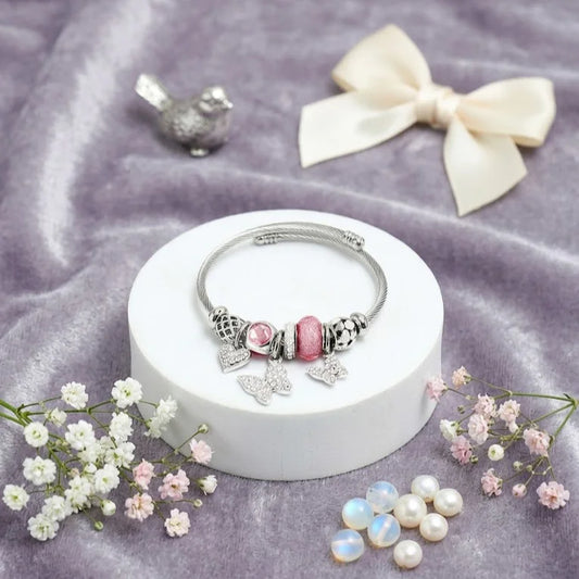 Fairy Magic Charms Silver Bracelet