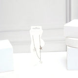 Starfish Silver Charm Anklet