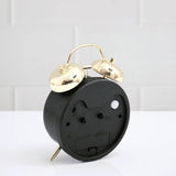Black Twin Bell Alarm Clock