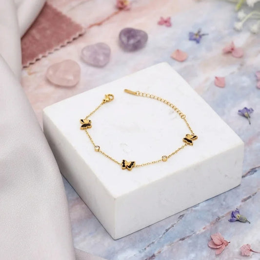 Golden Butterfly Luxe Bracelet