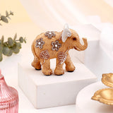 Small Baby Elephant with Silver Ears  Showpiece
