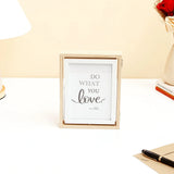 Rotatable Wooden Photo Frame - 12 CM X 17 CM