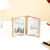 Rotatable Wooden Photo Frame - 10 CM x 15 CM