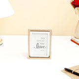 Rotatable Wooden Photo Frame - 10 CM x 15 CM