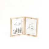 Rotatable Wooden Photo Frame - 10 CM x 15 CM