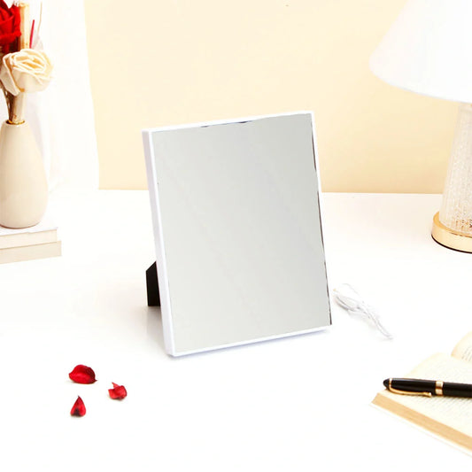 Couple Rings LED Magic Mirror Photo Frame