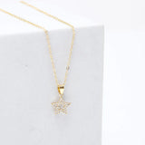Stellar Dreams Pendant Earing Set with Pink Teddy