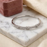 Signature X Silver Bracelet