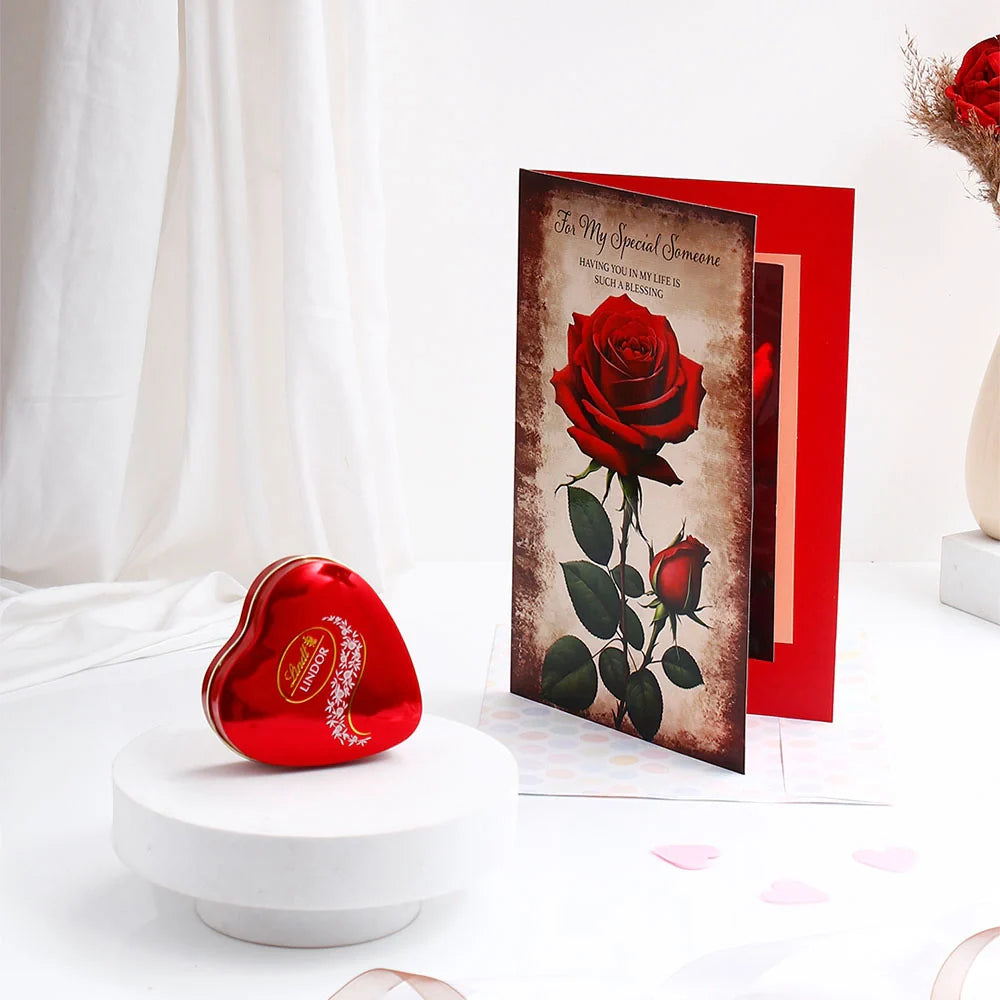 Lindt Chocolate With For My Special Someone Greeting Card and  Envelope