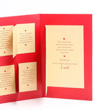 My Beautiful Darling Greeting Card With Rose and Lindt Chocolate