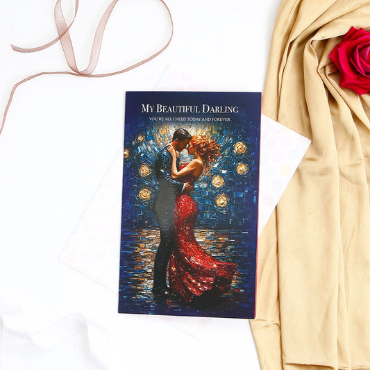 My Beautiful Darling Greeting Card With Envelope