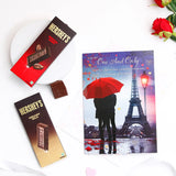 Hersheys Chocolate With For My One and Only Love Greeting Card and Envelope
