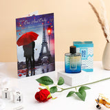 Archies Boyz Perfume With Greeting Card and Rose