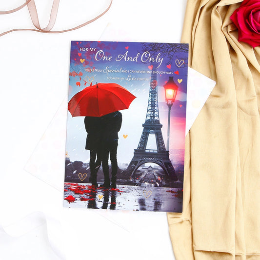 For My One and Only Love Greeting Card With Envelope