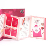 My Dear Wife 20 Reasons Why Greeting Card With Rose and Chocolates