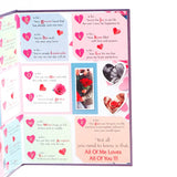 Lindt Chocolate With A to Z Things I Love About You Greeting Card and Envelope