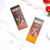 Hersheys Chocolate With A to Z Things I Love About You Greeting Card and Envelope