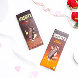 Hersheys Chocolate With Sweetheart Love Teddy Greeting Card and Envelope