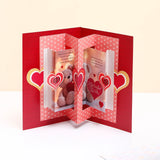 Romantic Greeting Card With Love Mug and Rose