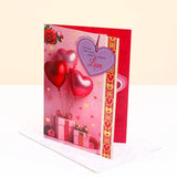 Archies Gals Perfume With Greeting Card and Rose