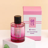 Archies Gals Perfume With Greeting Card and Rose
