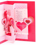 Archies Gals Perfume With Greeting Card and Rose