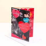 Geisha Chocolate With Darling You Are So Loved Greeting Card and Envelope