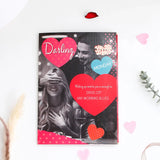 Darling You Are So Loved Greeting Card With Rose and Chocolates