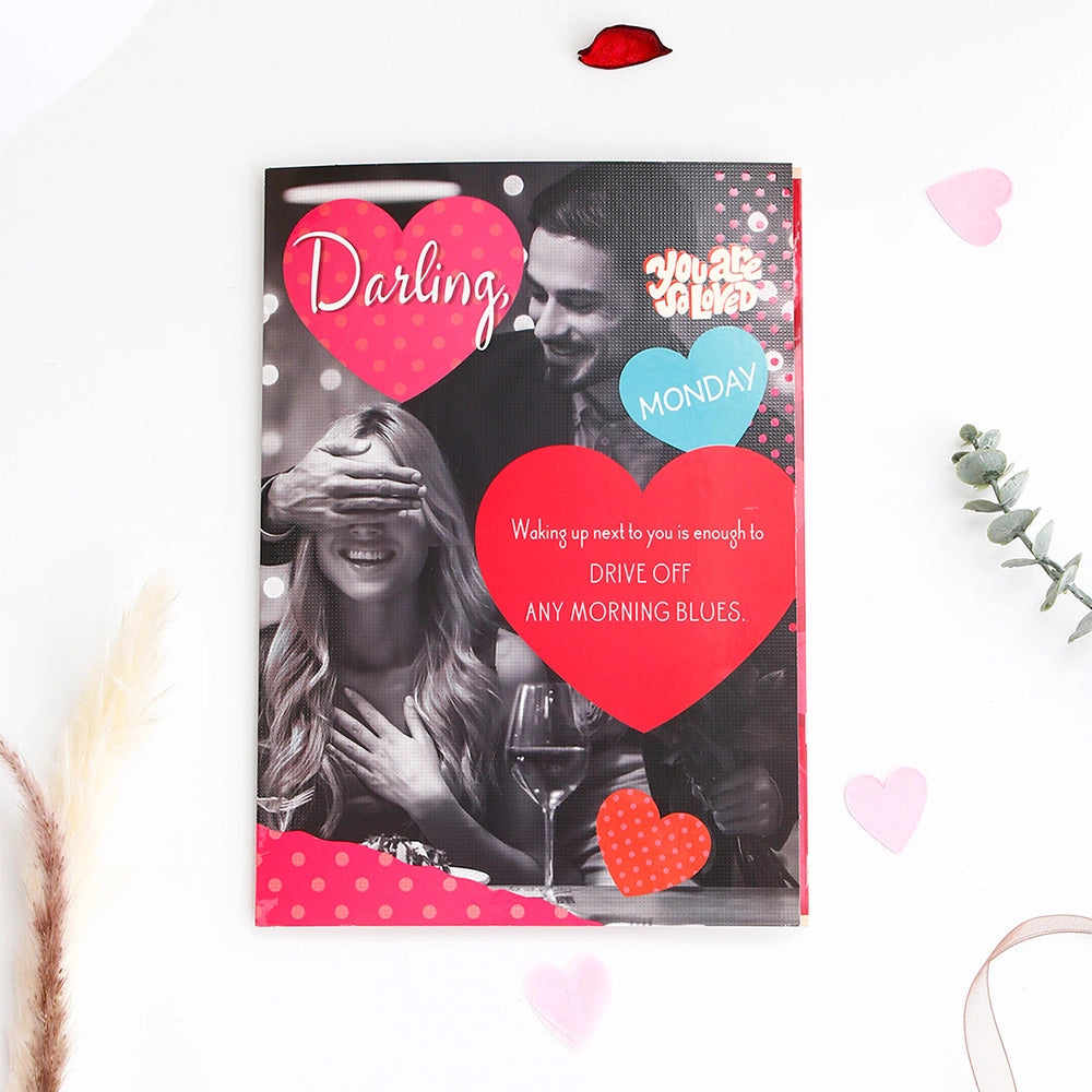 Darling You Are So Loved Greeting Card With Envelope